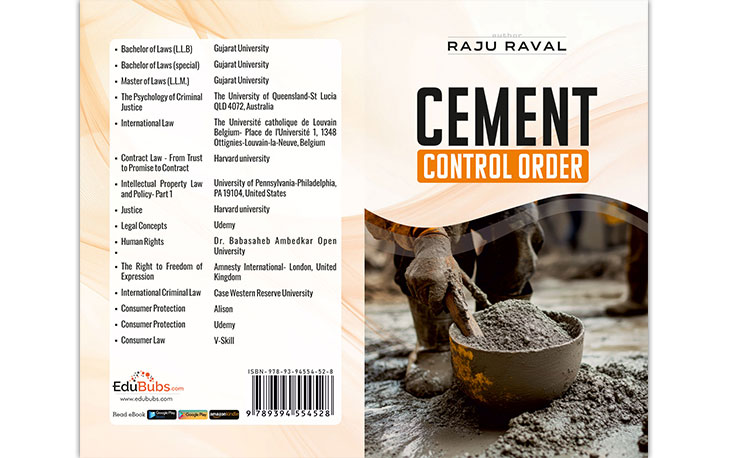 Cement Control Order by Raju Raval